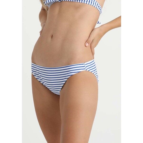Dorothy Perkins STRIPE BRIEF Dół od bikini blue/white DP581I00F