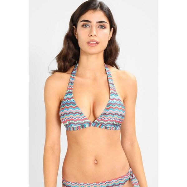 Esprit ROYAL BEACH HALTERNECK PADDED Góra od bikini turquoise ES181J045