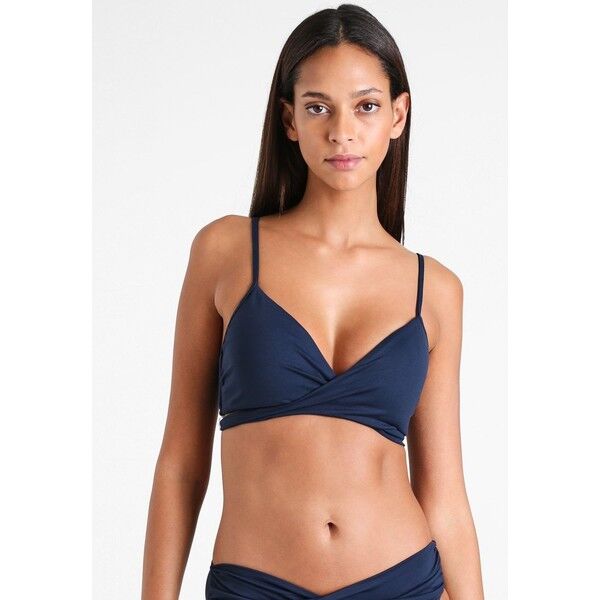 Seafolly WRAP FRONT BRALETTE Góra od bikini indigo S1981D0CH