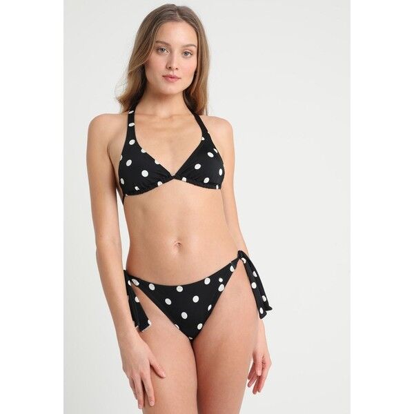 s.Oliver TRIANGLE SET Bikini black/cream SO281L00F
