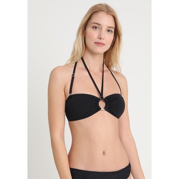 MICHAEL Michael Kors BANDEAU Góra od bikini black MK181J00F
