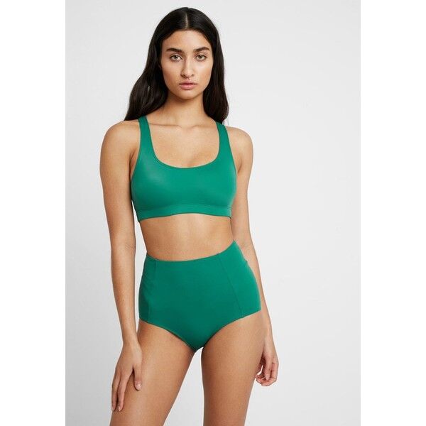 Monki MARGIE SET Bikini dark green MOQ81L007