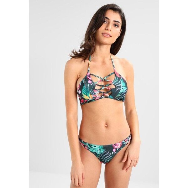 South Beach FLORAL LATTICE FRONT AND BRIEF SET Bikini tropical SOH81L00J