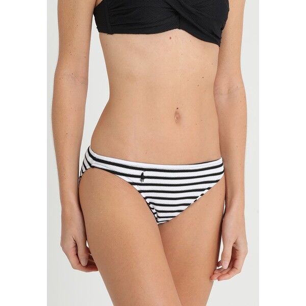 Polo Ralph Lauren TAYLOR HIPSTER Dół od bikini black/white PO281I00I