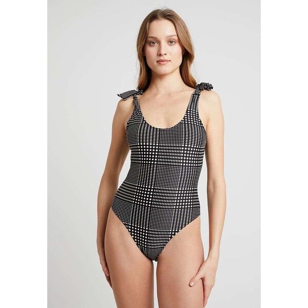 Vero Moda VMEDEL SWIMSUIT Kostium kąpielowy black VE181G00H