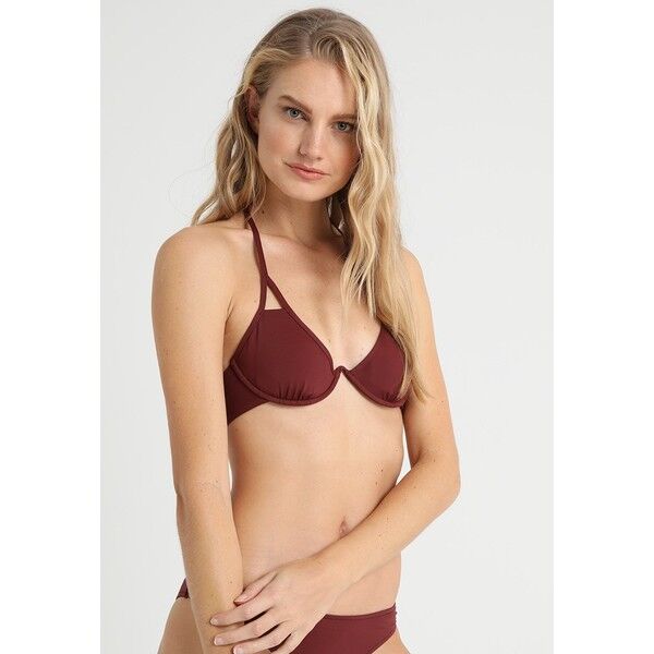 Seafolly ACTIVE CONTINUOUS UNDERWIRE BRA Góra od bikini plum S1981J03T