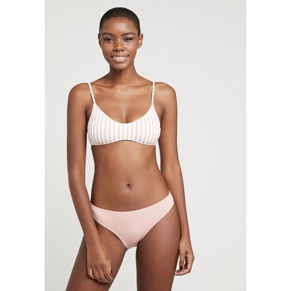 Monki AZAMIKA SET Bikini pink/white MOQ81L005