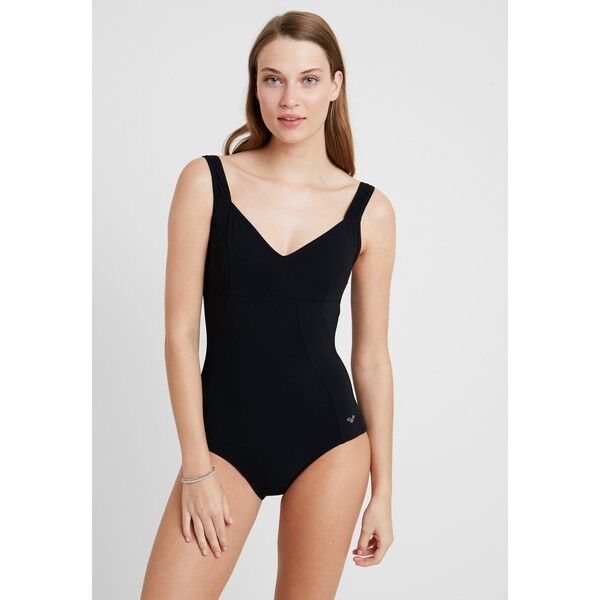 Arena VERTIGO ONE PIECE LOW CUP Kostium kąpielowy black A1581G024