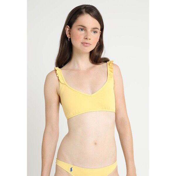 Polo Ralph Lauren RUFFLE TIE BACK BRALETTE Góra od bikini sun PO281J00D