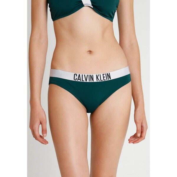 Calvin Klein Swimwear INTENSE POWER CLASSIC BIKINI Dół od bikini green C1781I002