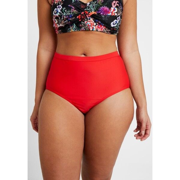 Junarose JRILLIA FREJA HIGHWAIST Dół od bikini high risk red JR481I00C