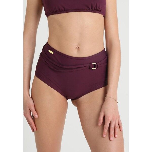 LASCANA HOTPANTS RING Dół od bikini bordeaux L8381I01E