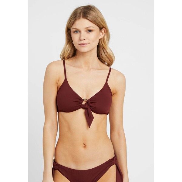 Seafolly ACTIVE RING FRONT BRALETTE Góra od bikini plum S1981J04E