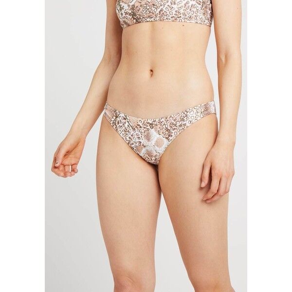 Topshop SNAKE LEG PANT Dół od bikini nude TP781I01B
