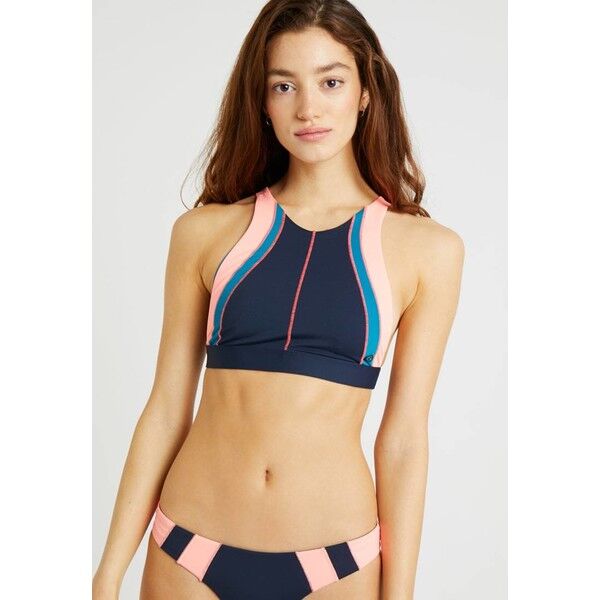 Rip Curl MIRAGE COLORBLOCK CROP Góra od bikini mood indigo RI781J01H