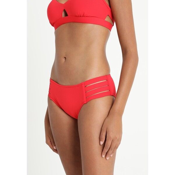 Seafolly ACTIVE MULTI STRAP HIPSTER Dół od bikini salsa S1941H04M