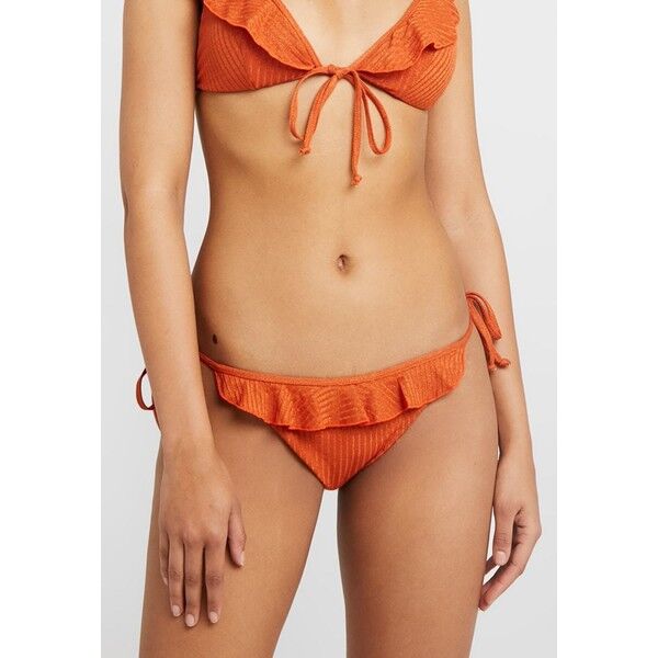 Women Secret SHINNY SIDE STRING BRIEF Dół od bikini ginger WS581I00K