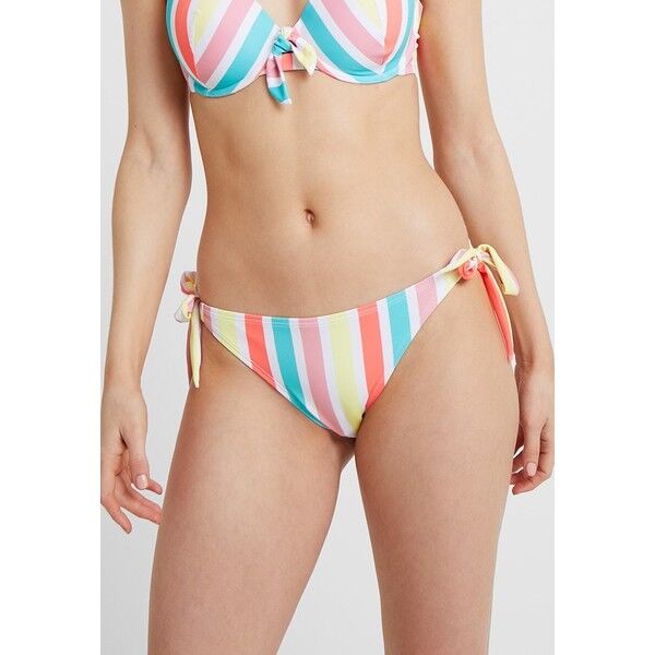Hunkemöller TROPICS KNOTTED Dół od bikini white HM181I049