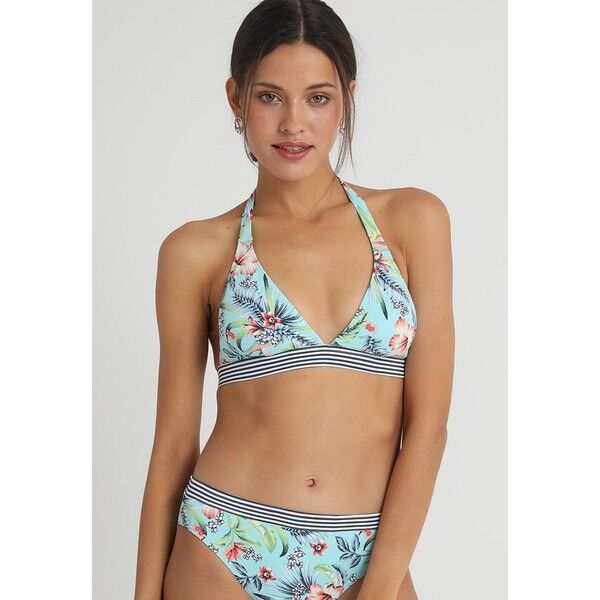 Esprit SOUTH BEACH HALTERNECK Góra od bikini turquoise ES181J09J