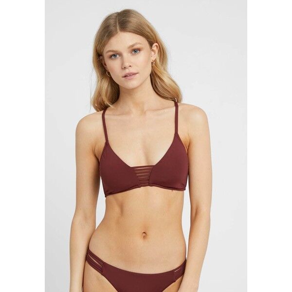 Seafolly ACTIVE ROULEAU BRALETTE Góra od bikini plum S1981D09B