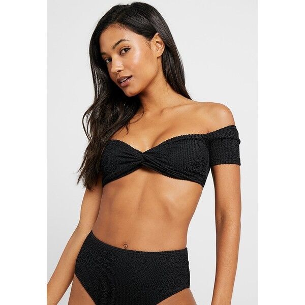 YASAZUL OFF SHOULDER Góra od bikini black Y0181J00G