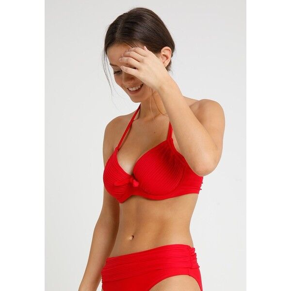 Pour Moi BALI ADJUSTABLE HALTER UNDERWIRED Góra od bikini red POJ81J00M