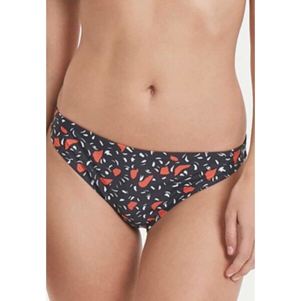 Gestuz CANAGZ Dół od bikini black/light red GE281I004