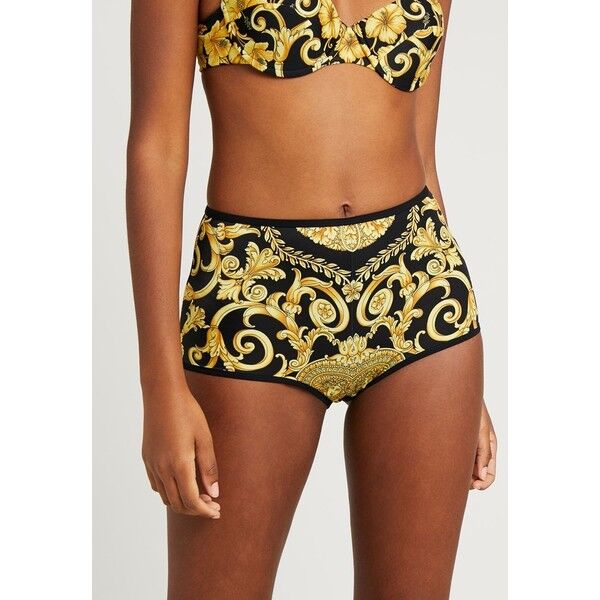 Versace ALTO MARE DONNA Dół od bikini nero/oro 1VE81I003
