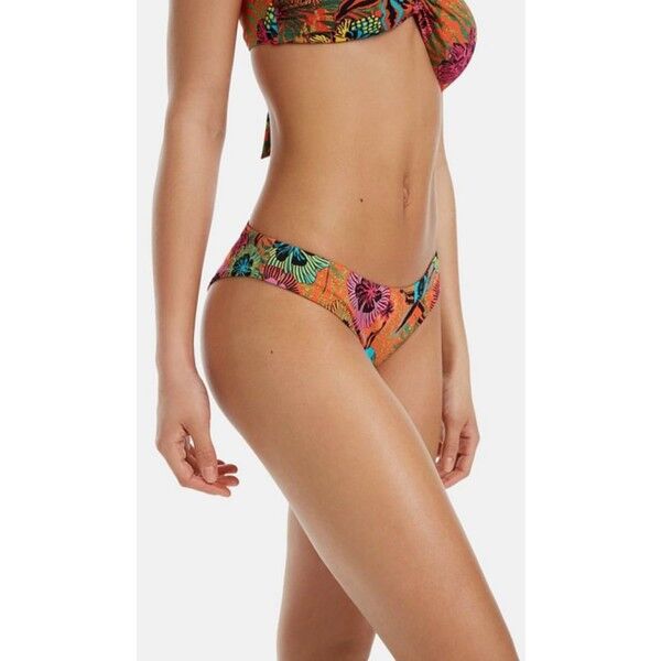 Desigual Dół od bikini red DE181I00A