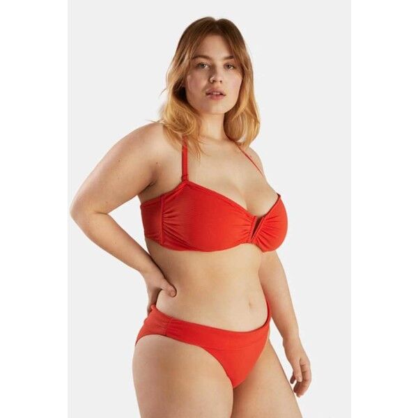 Violeta by Mango SAHARA Góra od bikini orange VM481A002