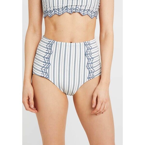 Seafolly STRIPE HIGH WAISTED PANT Dół od bikini white S1981I02I