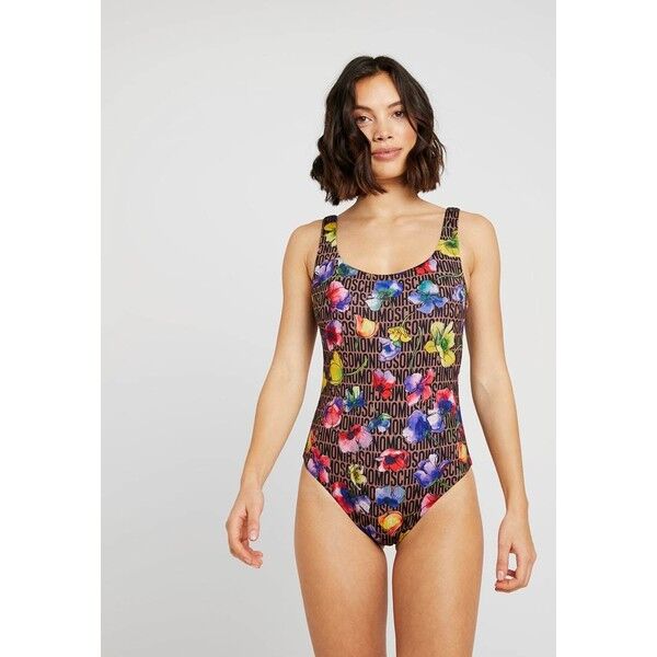 MOSCHINO SWIM FASHION FLOWERS SWIMSUIT Kostium kąpielowy multi M0581G00D