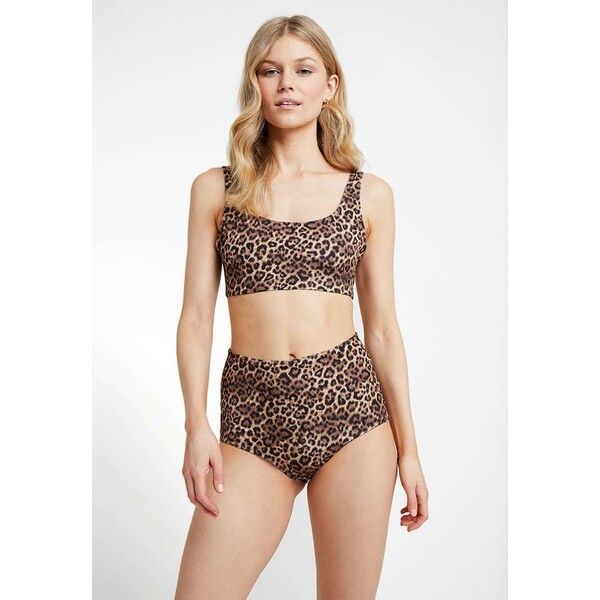 Monki NILLA TOP SET Bikini brown MOQ81L002