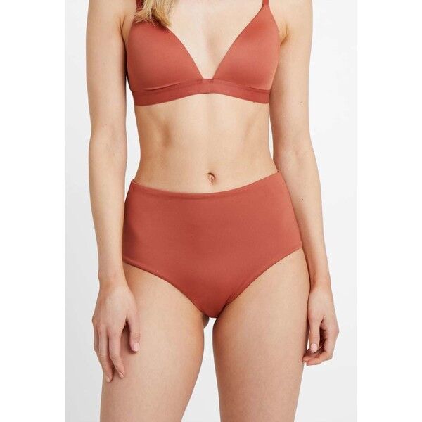 Weekday GAZE SWIM HIGH WAIST BOTTOM Dół od bikini orange dark WEB81I00S