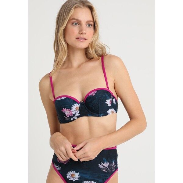 Ted Baker MADILIA WONDERLAND CUPPED Góra od bikini petrol/pink TE481J00J