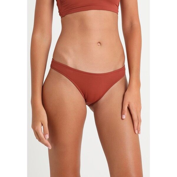 Seafolly ACTIVE HIGH CUT PANT Dół od bikini burnt amber S1981I020