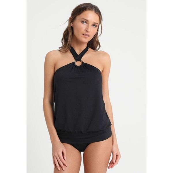 MICHAEL Michael Kors LOGO RING Góra od bikini black MK181J00C