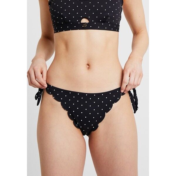 Hunkemöller SCALLOP CHEEKY Dół od bikini black HM181I045