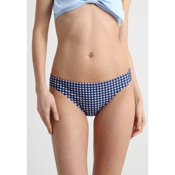 Hunkemöller BOLD GINGHAM REGULAR RIO Dół od bikini white HM181I00W