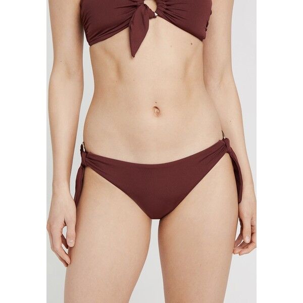 Seafolly ACTIVE RING SIDE HIPSTER Dół od bikini plum S1981I030