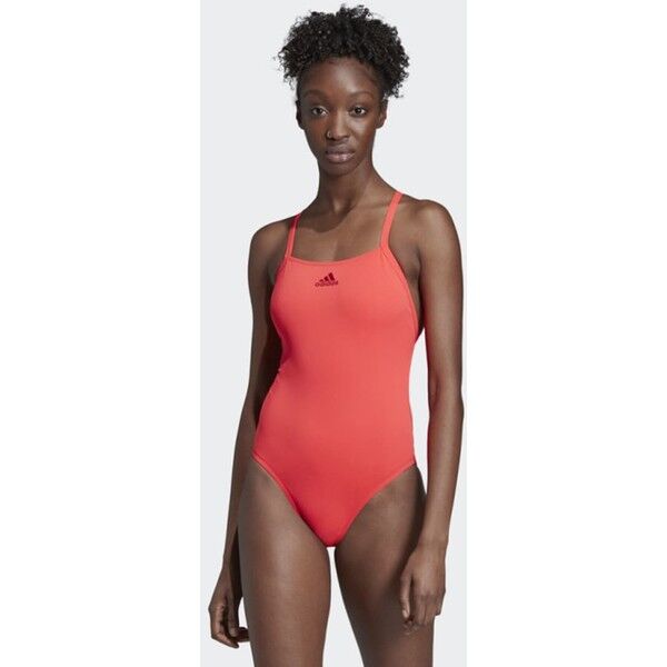 adidas Performance PRO LIGHT SOLID SWIMSUIT Kostium kąpielowy red AD581G03B