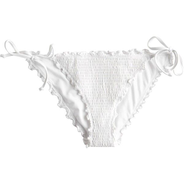 HOLLISTER Dół bikini 'SMOCK RUFFLE SIDE TIE CHEEKY 5CC' HOL0566004000003