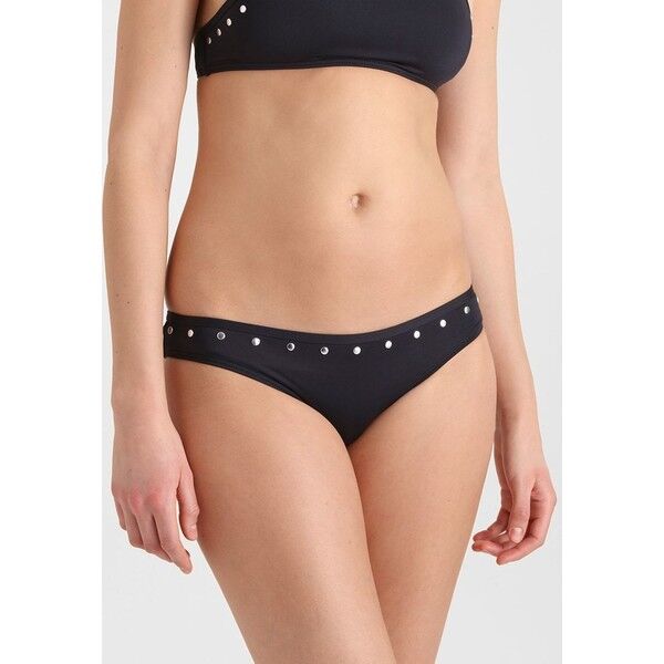 MINKPINK APRON NECK BIKINI BOTTOM Dół od bikini black M8681L003