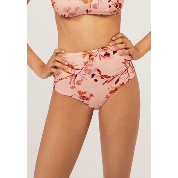 OYSHO MIT AQUARELL Dół od bikini rose OY181I083
