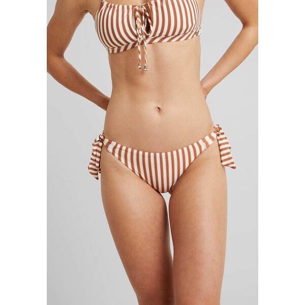 Roxy SISTERS MINI BOTTOM HAILEY BIEBER Dół od bikini marshmallow/golden tan RO581I02Y