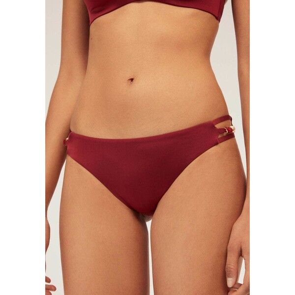 OYSHO Dół od bikini bordeaux OY181I085